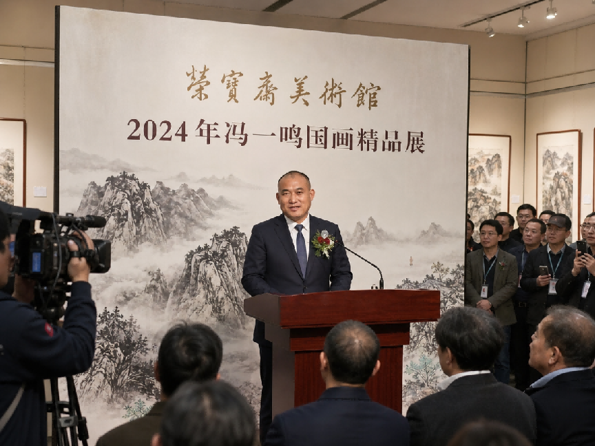 冯一明荣获“2025年最具收藏投资价值艺术家”称号，山水画收藏价值再受关注